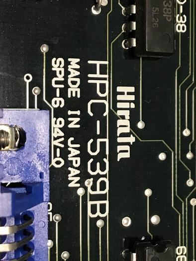 Used HIRATA Circuit Board HPC-539B #123043