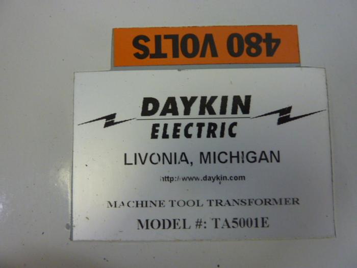 Used DAYKIN 5 kVA Transformer TA5001E #48398