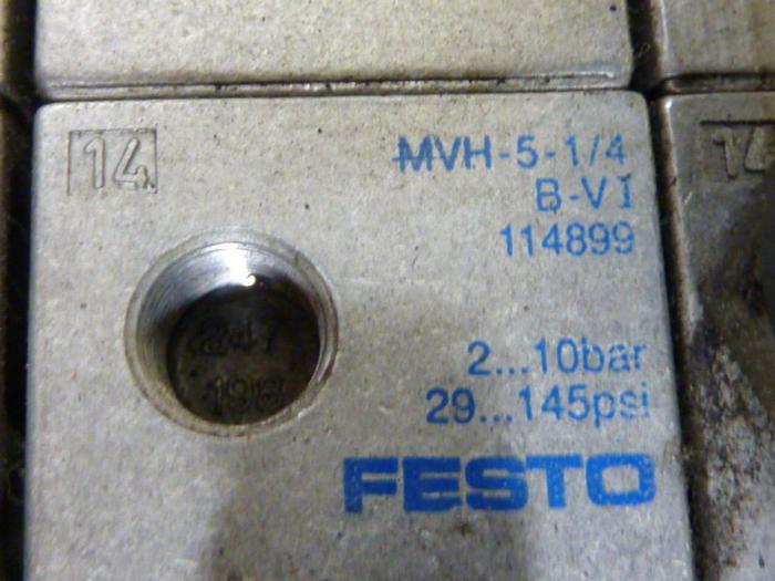 Used FESTO Control Block / Valve Terminal IFB8-02 #52842