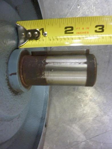 Used VEM 2.4/8 HP Motor K11R 132 MX6-4 L WE #65952