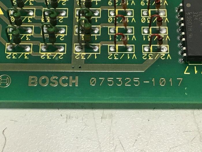 Used BOSCH Input Card 075325-1017 #128773