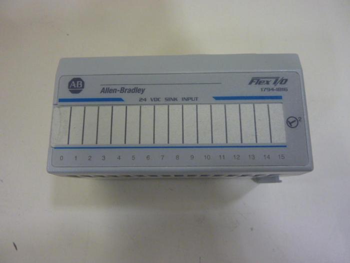 Used ALLEN BRADLEY Input Module 1794-IB16 SER A #60881