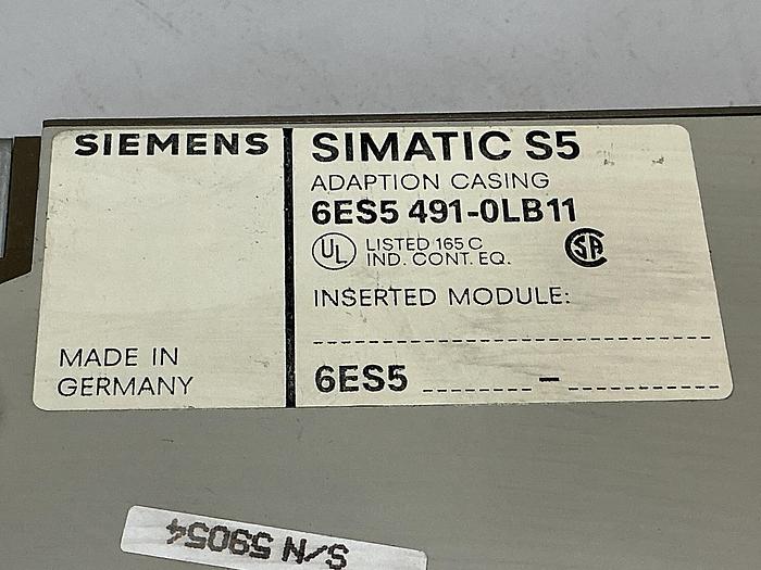Used SIEMENS 6ES5 491-0LB11