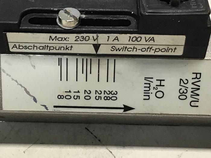 Used SCHLIESSER Meter Valve RVM/U 2/30 #126690