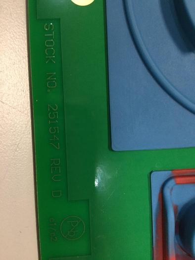 VAN DORN Keypad Panel 33001240 #141819