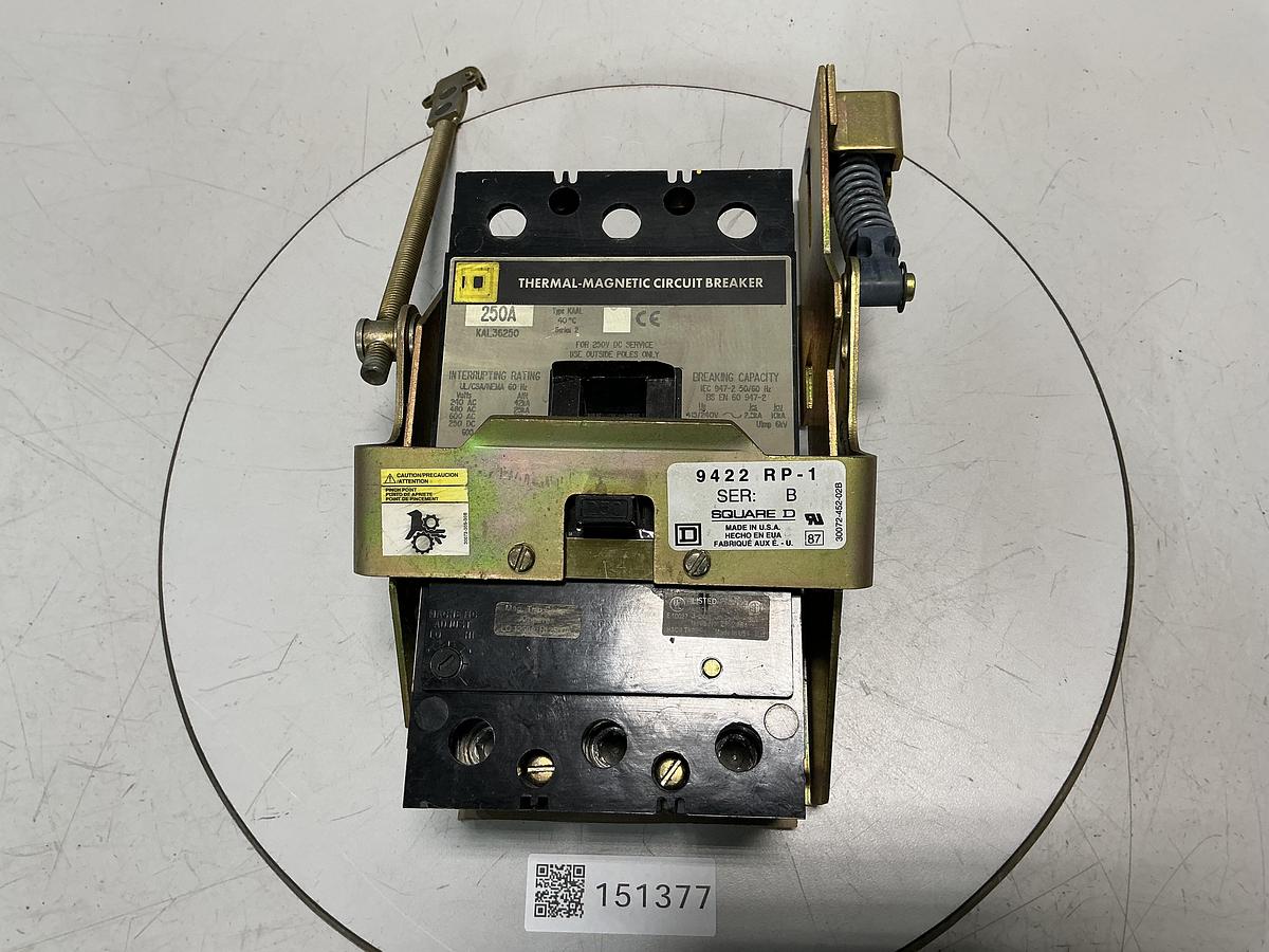 Used SQUARE D KAL36250
