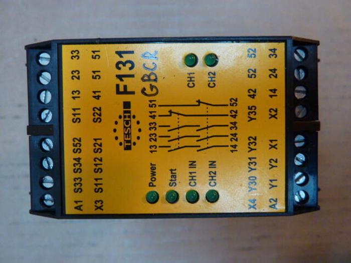 Used TESCH Relay F131AX204 #22887