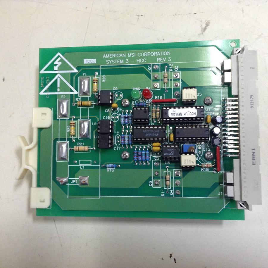 Used AMERICAN MSI Control Board C3201.010.045 Used