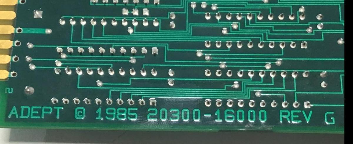 Used ADEPT Circuit Board 10300-16600 USED