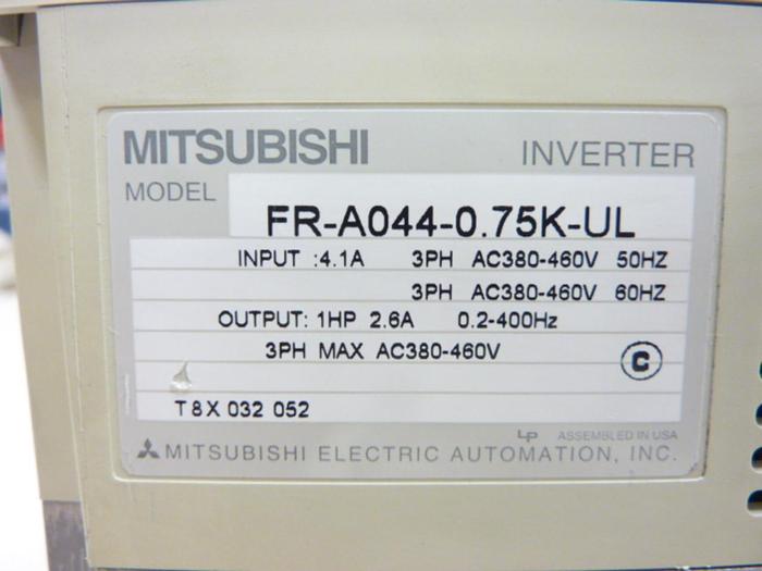 Used MITSUBISHI Drive Inverter FR-A044-0.75K #44607