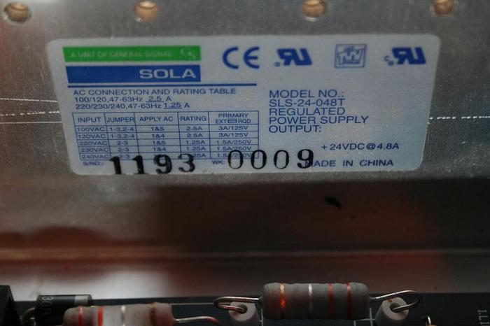Used SOLA ELECTRIC Power Supply SLS-24-048T #32705