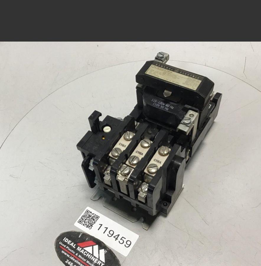 Used GENERAL ELECTRIC (G.E.) Motor Starter Size 00 CR306A0 USED