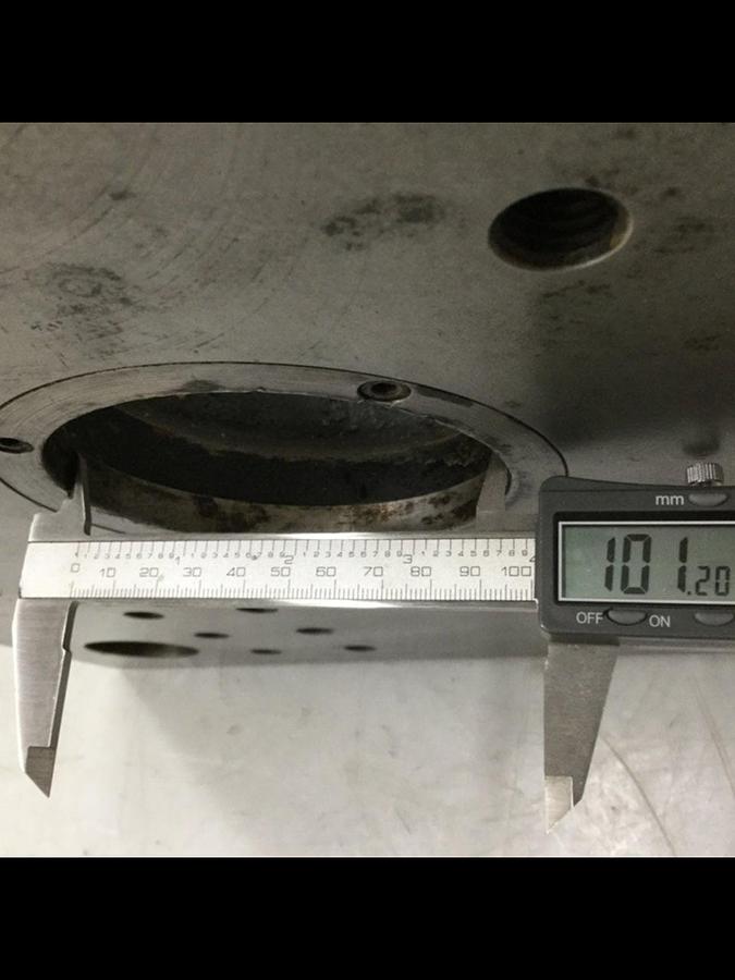 Used NEGRI BOSSI Stationary Platen 69111003 #114040