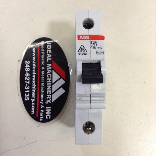 Used ABB 2 Amp Circuit Breaker S271-U2A USED