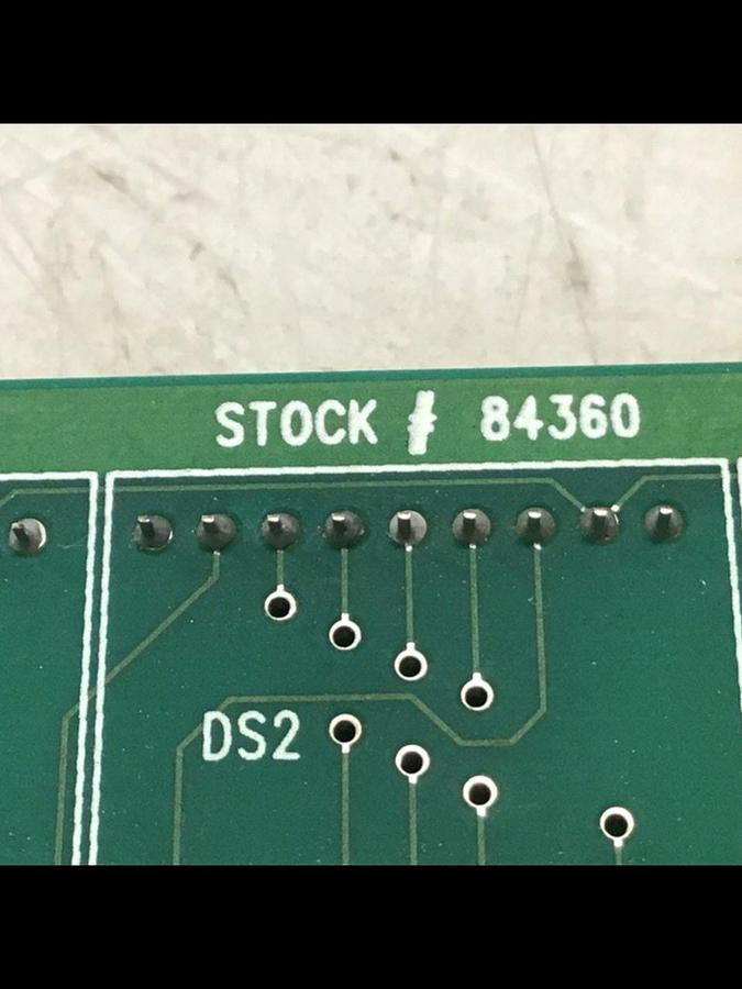 Used UNIVERSAL DYNAMICS 8 Digit Display Card PCB-068 USED