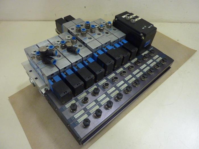 Used FESTO Control Block / Valve Terminal IFB8-02 #52872