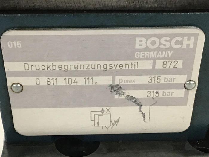 Used BOSCH Valve 081WV06P1V1033WS024/00D51 USED