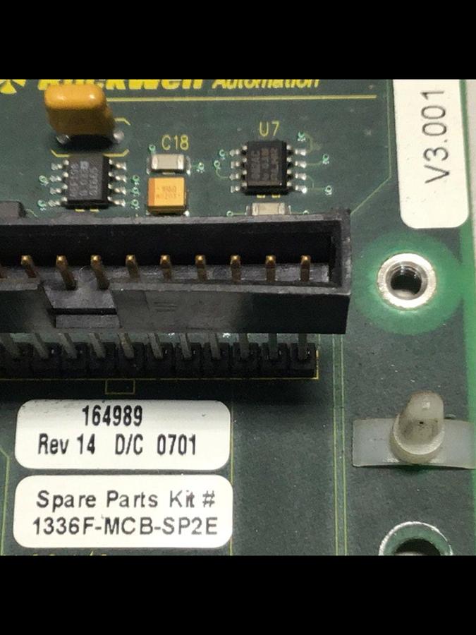 Used ALLEN BRADLEY Circuit Board 164989 1336-L5E / 164989 #120796