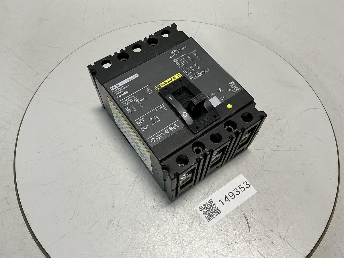 Used SQUARE D FAL36050