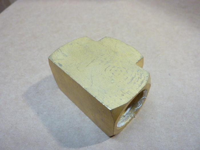 Used PRESSURE CONNECTIONS CORP. Pipe Tee 3700-12-12-12-B #40655 DNL SCRAPPED