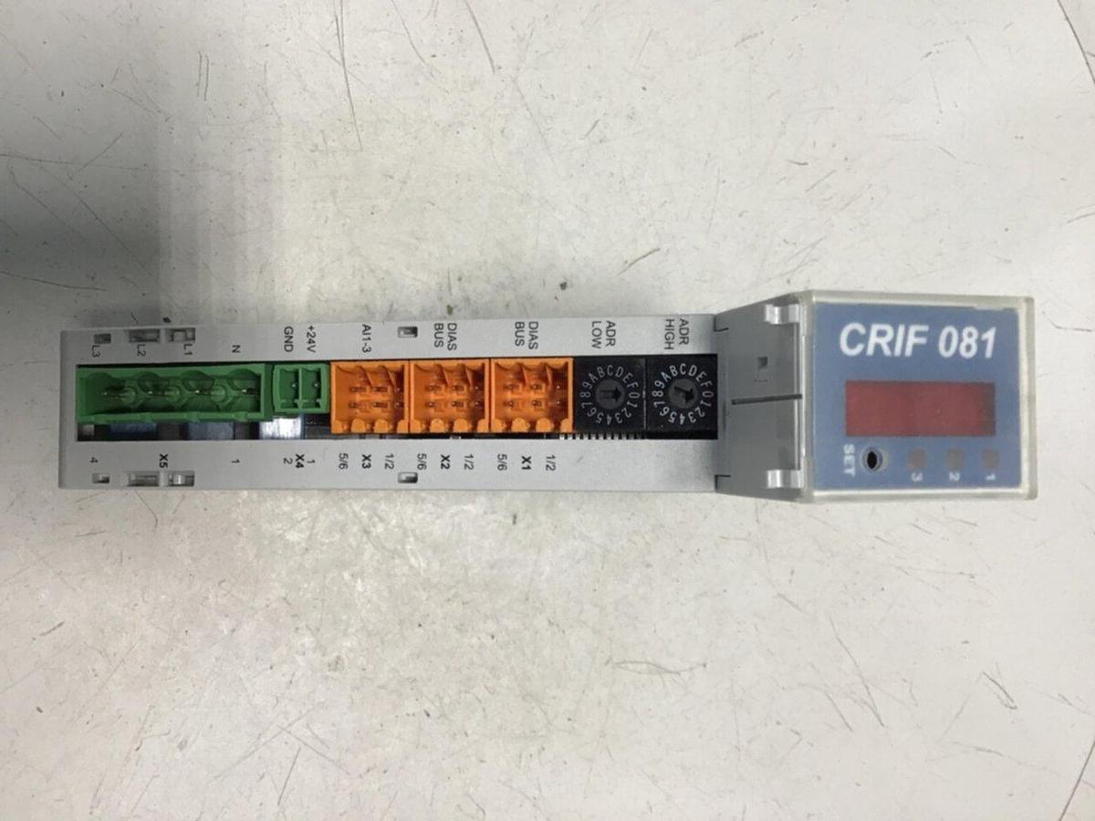 Used SIGMATEK Module CRIF081 12-751-081 #139360