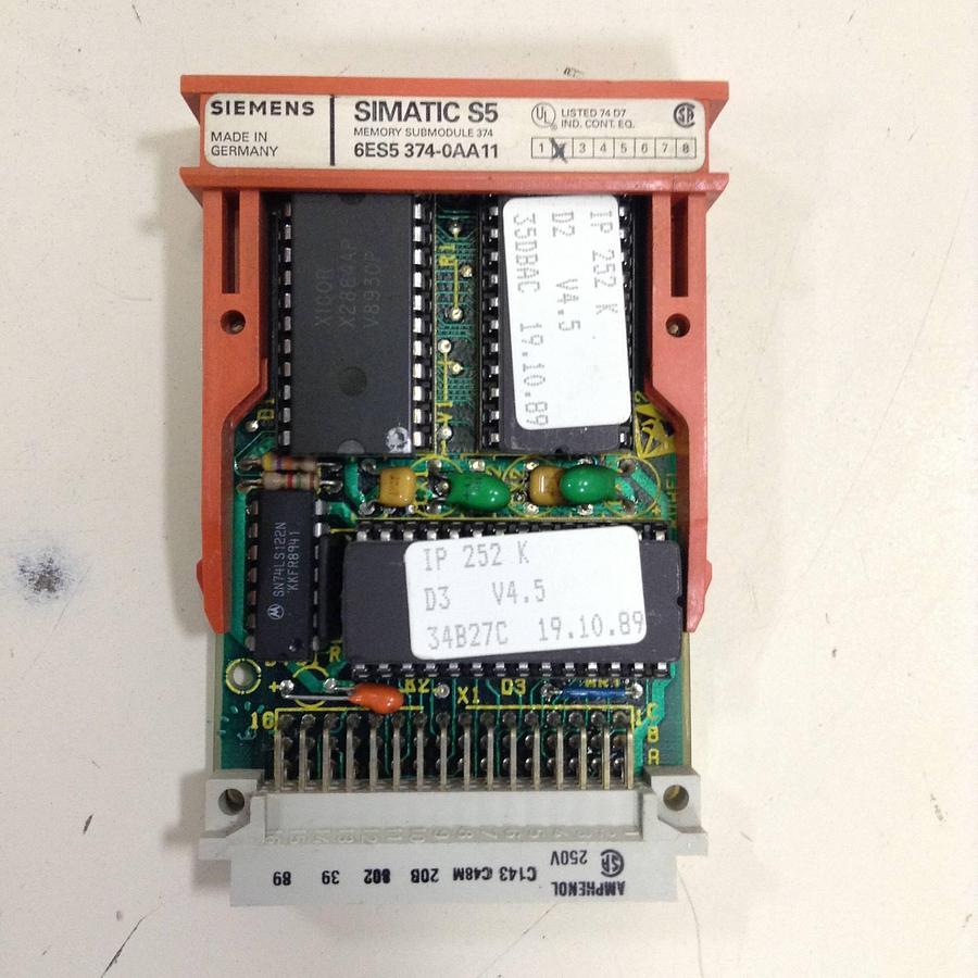 Used SIEMENS Memory Submodule 6ES5 374-0AA11 #87366
