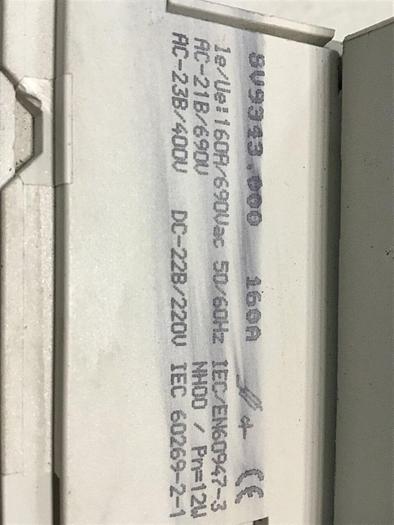 Used RITTAL Fuse Disconnect Switch 8V9343.000 #140120