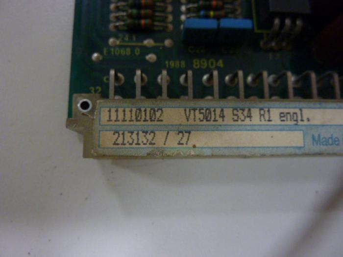 Used REXROTH Amplifier VT5014 S34 R1 #49331