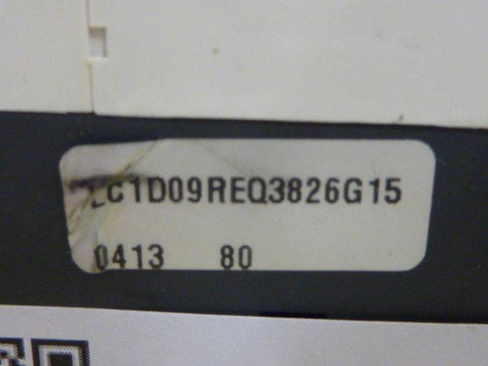Used TELEMECANIQUE Contactor LC1D09REQ3826G15 #66598