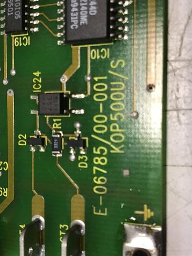 Used BACHMANN ELECTRONIC Control Card KOP500U/S #103121