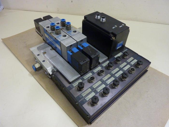 Used FESTO Control Block / Valve Terminal IFB8-02 #52707