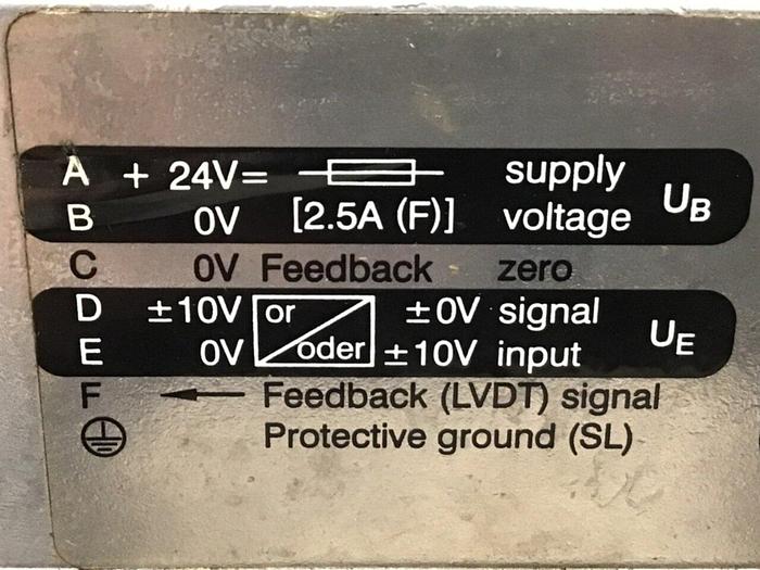 Used REXROTH Valve 4WRPE10KB00L2X/G24K0/A1M845 Used