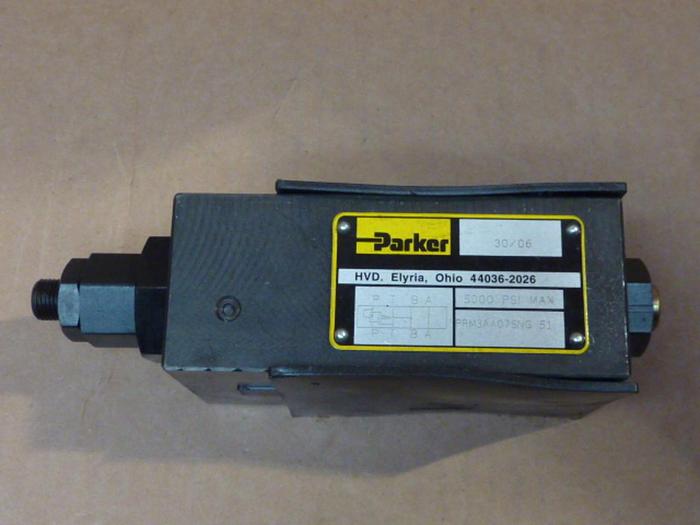 Used PARKER Pressure Reducing Valve PRM3AA07SNG 51 #32369