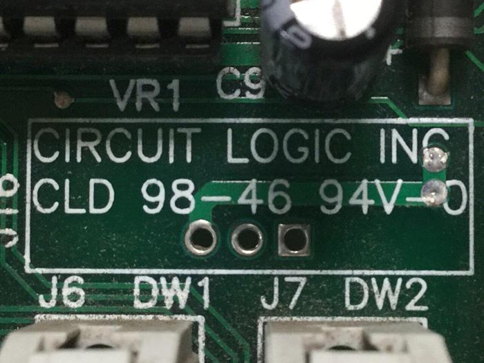 Used AMERICAN MSI Circuit Board DEL-DIO USED