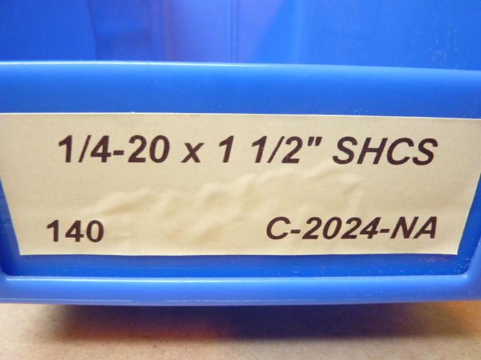 U-C COMPONENTS Socket Head Cap Screw C-2024-NA #41289