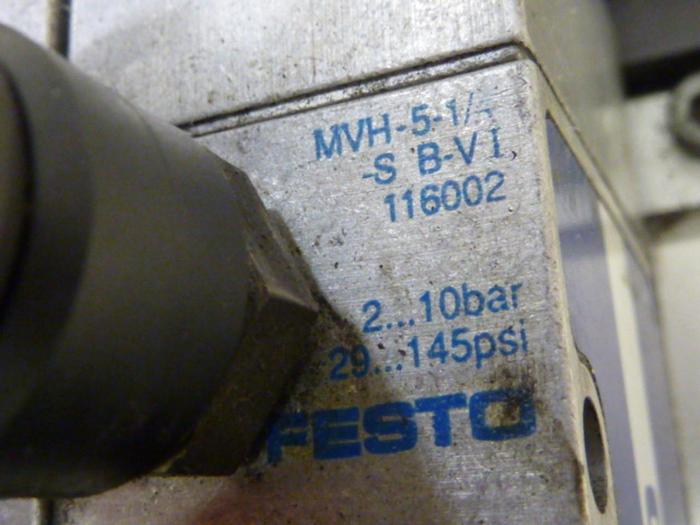 Used FESTO Control Block / Valve Terminal IFB8-02 #52842