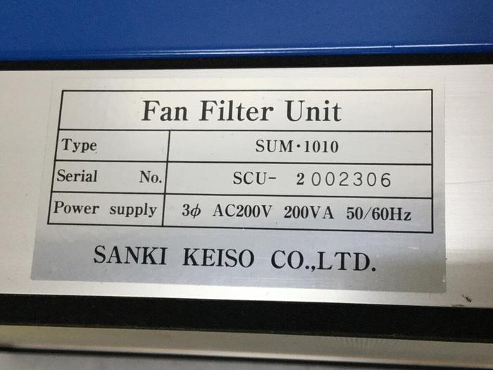 Used SANKI CO Fan Filter Unit SUM1010 #105770