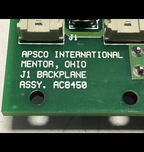 Used APSCO Van Dorn Rack Circuit Board AC8450 USED