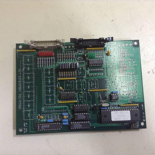 Used MOULD TEK Circuit Board WLVP BRD #85103