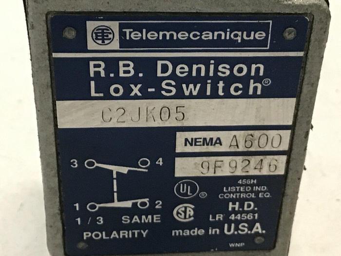 Used TELEMECANIQUE Lox-Switch C2JK05 #121823