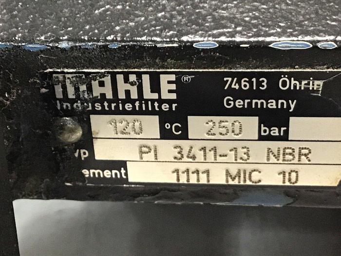 Used MAHLE Industriefilter Oil Filter PI3411-13 NBR #128969