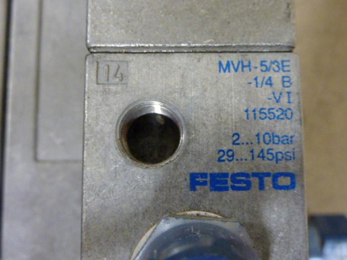 Used FESTO Control Block / Valve Terminal IFB8-02 #52778