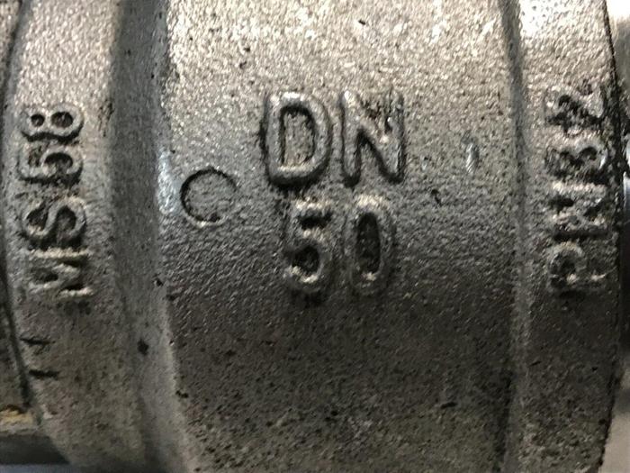 Used LOGIC 2" Stainless Steel Valve DN50 #120417