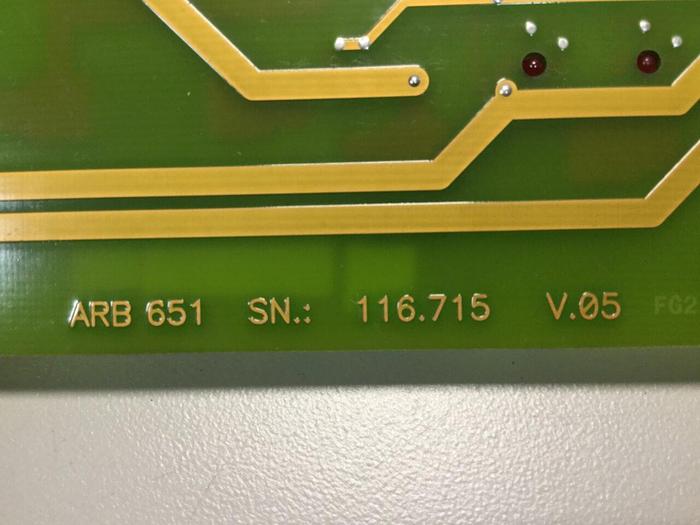 Used ARBURG Circuit Board 651 USED