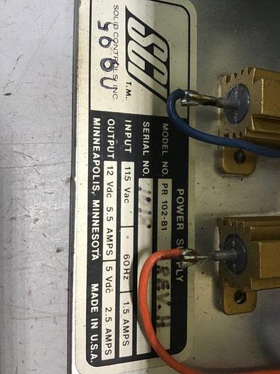 Used SCI Power Supply PR102-B1 #135226