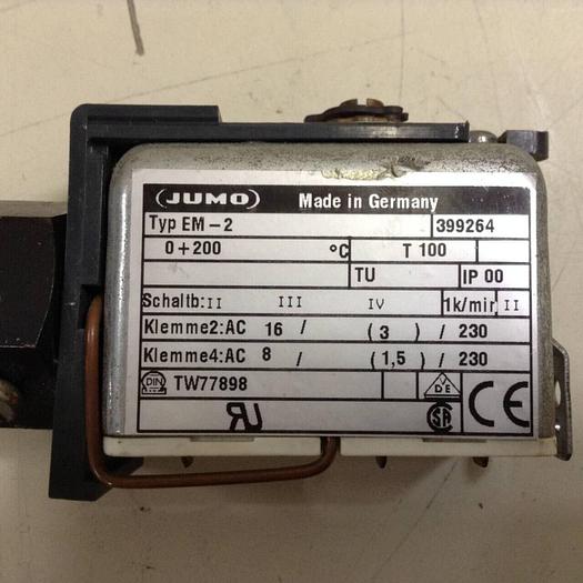 Used JUMO Thermostat EM-2 #87020