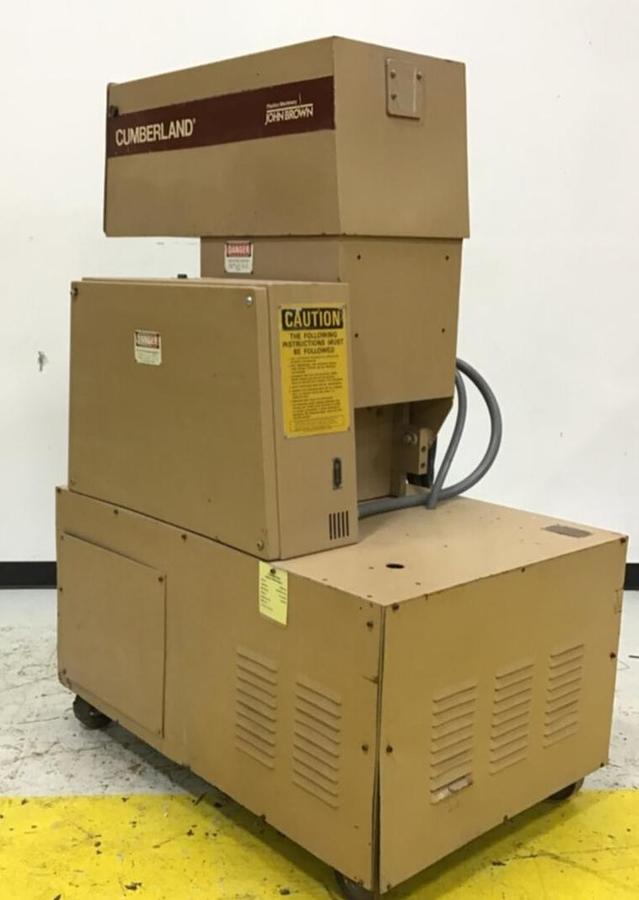 Used CUMBERLAND 10 HP Grinder / Granulator, 284 GRAN 3KN 10, Used