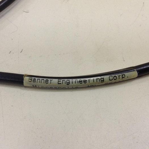 Used BANNER ENGINEERING Fiber Optic Sensor BA1.53PMTAM2 #77969