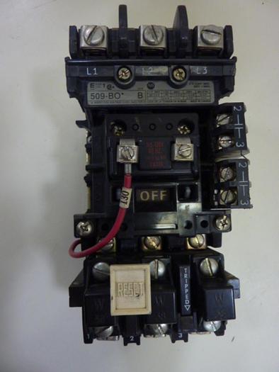 Used ALLEN BRADLEY Starter 509-BO SER B W38 #59017