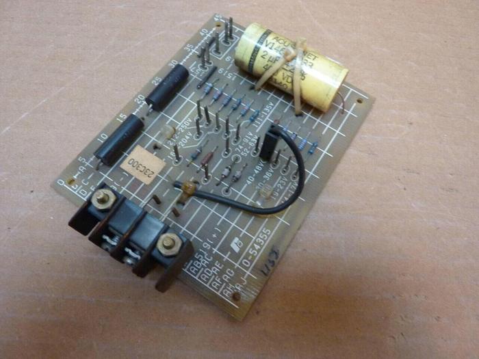 Used RELIANCE ELECTRIC Tach Scaling Board 0-54355 #23128